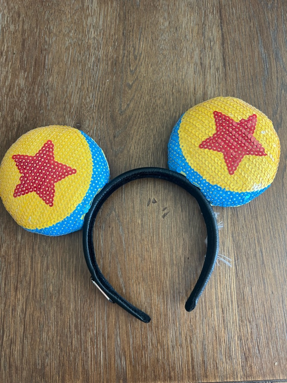 Disney Parks Exclusive Loungefly Pixar Luxo Ball Sequin Minnie Ears Headband
